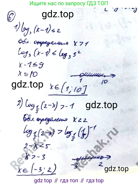 Алгебра, 10-11 класс Учебник, авторы: Алимов Шавкат Арифджанович, Колягин Юрий Михайлович, Ткачева Мария Владимировна, Федорова Надежда Евгеньевна, Шабунин Михаил Иванович, издательство Просвещение, Москва, 2014, страница 114, номер 6, Решение 2