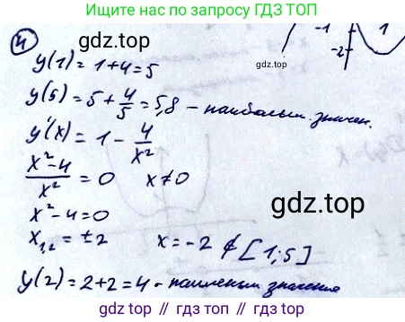 Алгебра, 10-11 класс Учебник, авторы: Алимов Шавкат Арифджанович, Колягин Юрий Михайлович, Ткачева Мария Владимировна, Федорова Надежда Евгеньевна, Шабунин Михаил Иванович, издательство Просвещение, Москва, 2014, страница 288, номер 4, Решение 2