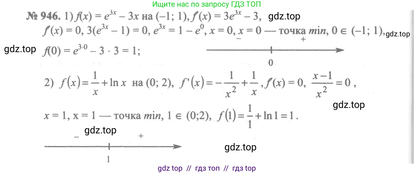 Алгебра, 10-11 класс Учебник, авторы: Алимов Шавкат Арифджанович, Колягин Юрий Михайлович, Ткачева Мария Владимировна, Федорова Надежда Евгеньевна, Шабунин Михаил Иванович, издательство Просвещение, Москва, 2014, страница 282, номер 946, Решение 3
