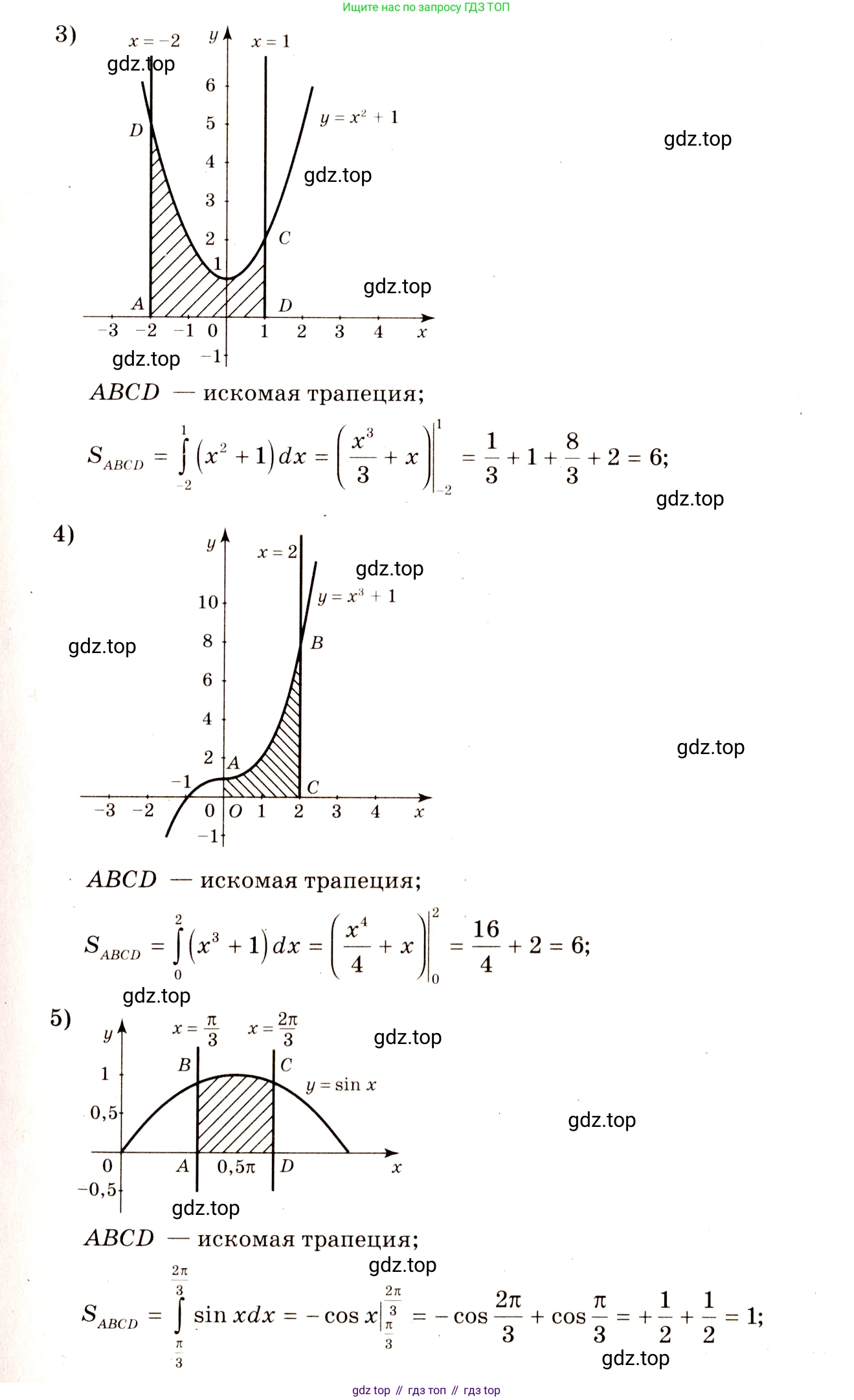 Алгебра, 10-11 класс Учебник, авторы: Алимов Шавкат Арифджанович, Колягин Юрий Михайлович, Ткачева Мария Владимировна, Федорова Надежда Евгеньевна, Шабунин Михаил Иванович, издательство Просвещение, Москва, 2014, страница 301, номер 1000, Решение 4 (продолжение 2)