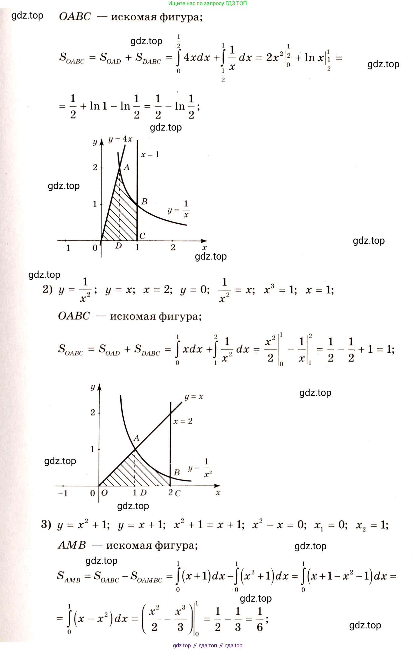 Алгебра, 10-11 класс Учебник, авторы: Алимов Шавкат Арифджанович, Колягин Юрий Михайлович, Ткачева Мария Владимировна, Федорова Надежда Евгеньевна, Шабунин Михаил Иванович, издательство Просвещение, Москва, 2014, страница 316, номер 1038, Решение 4 (продолжение 2)