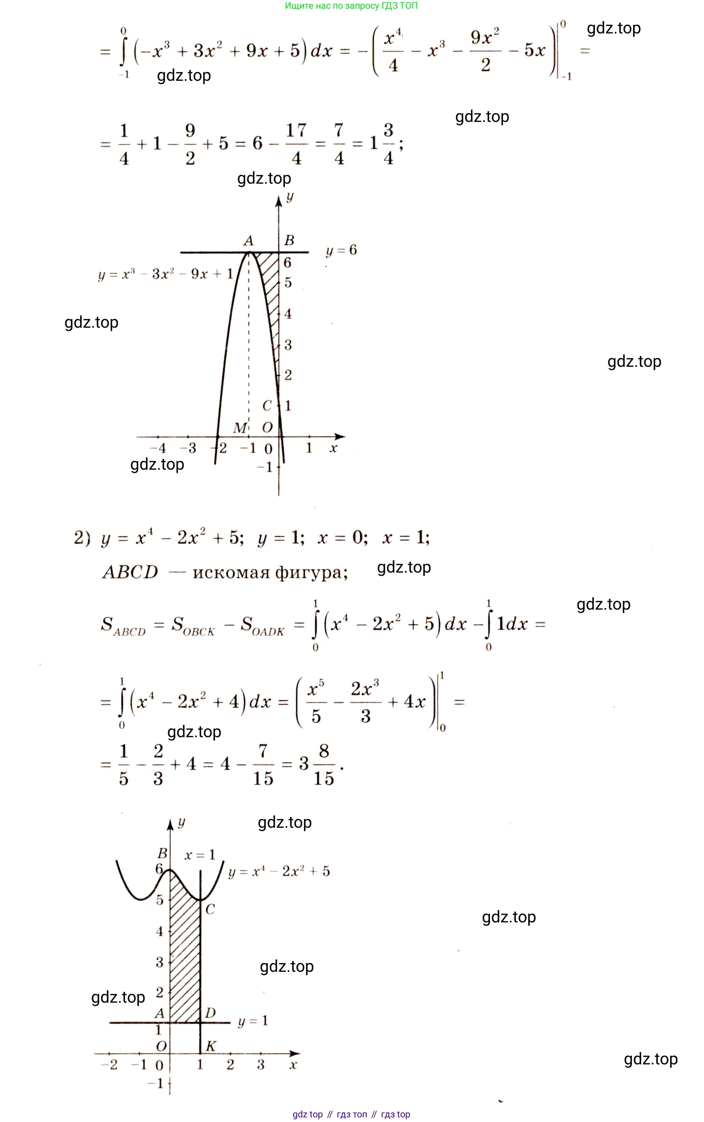 Алгебра, 10-11 класс Учебник, авторы: Алимов Шавкат Арифджанович, Колягин Юрий Михайлович, Ткачева Мария Владимировна, Федорова Надежда Евгеньевна, Шабунин Михаил Иванович, издательство Просвещение, Москва, 2014, страница 316, номер 1041, Решение 4 (продолжение 2)
