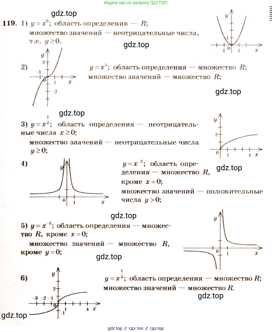 Алгебра, 10-11 класс Учебник, авторы: Алимов Шавкат Арифджанович, Колягин Юрий Михайлович, Ткачева Мария Владимировна, Федорова Надежда Евгеньевна, Шабунин Михаил Иванович, издательство Просвещение, Москва, 2014, страница 46, номер 119, Решение 4