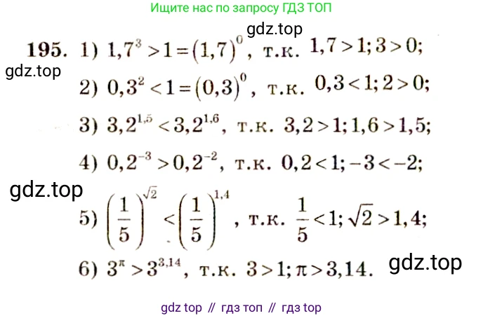 Алгебра, 10-11 класс Учебник, авторы: Алимов Шавкат Арифджанович, Колягин Юрий Михайлович, Ткачева Мария Владимировна, Федорова Надежда Евгеньевна, Шабунин Михаил Иванович, издательство Просвещение, Москва, 2014, страница 76, номер 195, Решение 4