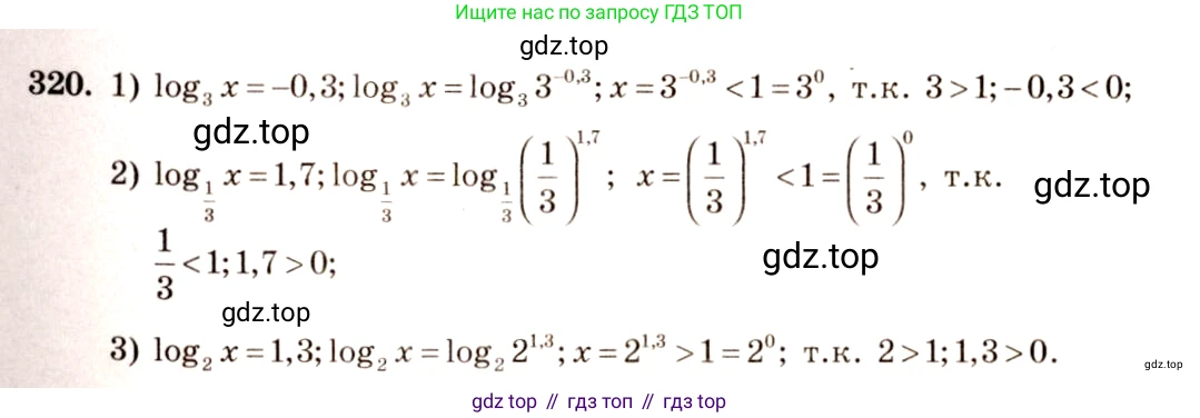 Алгебра, 10-11 класс Учебник, авторы: Алимов Шавкат Арифджанович, Колягин Юрий Михайлович, Ткачева Мария Владимировна, Федорова Надежда Евгеньевна, Шабунин Михаил Иванович, издательство Просвещение, Москва, 2014, страница 103, номер 320, Решение 4