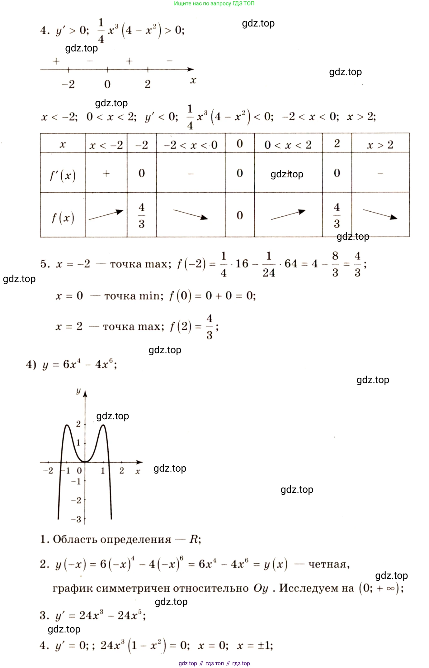 Алгебра, 10-11 класс Учебник, авторы: Алимов Шавкат Арифджанович, Колягин Юрий Михайлович, Ткачева Мария Владимировна, Федорова Надежда Евгеньевна, Шабунин Михаил Иванович, издательство Просвещение, Москва, 2014, страница 276, номер 927, Решение 4 (продолжение 3)