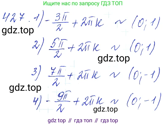 Алгебра, 10-11 класс Учебник, авторы: Алимов Шавкат Арифджанович, Колягин Юрий Михайлович, Ткачева Мария Владимировна, Федорова Надежда Евгеньевна, Шабунин Михаил Иванович, издательство Просвещение, Москва, 2014, страница 126, номер 427, Решение 6