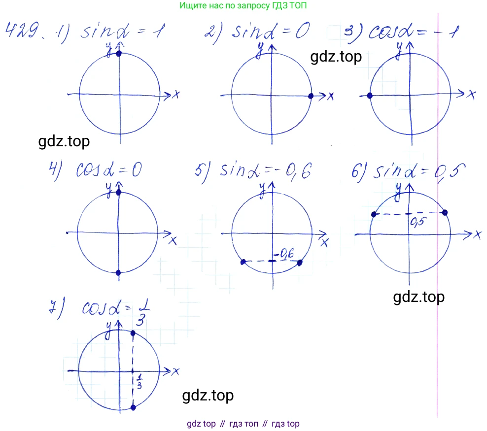 Алгебра, 10-11 класс Учебник, авторы: Алимов Шавкат Арифджанович, Колягин Юрий Михайлович, Ткачева Мария Владимировна, Федорова Надежда Евгеньевна, Шабунин Михаил Иванович, издательство Просвещение, Москва, 2014, страница 130, номер 429, Решение 6