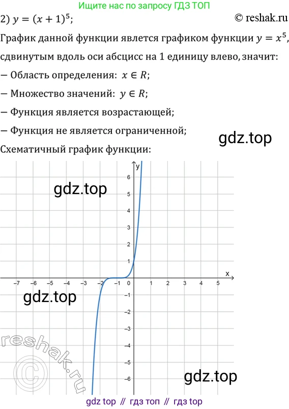 Алгебра, 10-11 класс Учебник, авторы: Алимов Шавкат Арифджанович, Колягин Юрий Михайлович, Ткачева Мария Владимировна, Федорова Надежда Евгеньевна, Шабунин Михаил Иванович, издательство Просвещение, Москва, 2014, страница 47, номер 127, Решение 7 (продолжение 2)