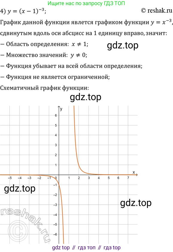 Алгебра, 10-11 класс Учебник, авторы: Алимов Шавкат Арифджанович, Колягин Юрий Михайлович, Ткачева Мария Владимировна, Федорова Надежда Евгеньевна, Шабунин Михаил Иванович, издательство Просвещение, Москва, 2014, страница 47, номер 127, Решение 7 (продолжение 4)
