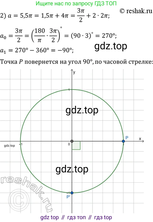 Алгебра, 10-11 класс Учебник, авторы: Алимов Шавкат Арифджанович, Колягин Юрий Михайлович, Ткачева Мария Владимировна, Федорова Надежда Евгеньевна, Шабунин Михаил Иванович, издательство Просвещение, Москва, 2014, страница 126, номер 426, Решение 7 (продолжение 2)