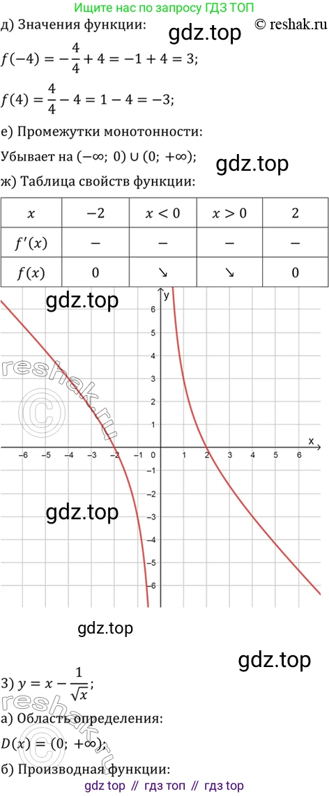 Алгебра, 10-11 класс Учебник, авторы: Алимов Шавкат Арифджанович, Колягин Юрий Михайлович, Ткачева Мария Владимировна, Федорова Надежда Евгеньевна, Шабунин Михаил Иванович, издательство Просвещение, Москва, 2014, страница 276, номер 931, Решение 7 (продолжение 3)
