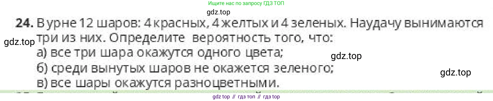 ГДЗ Алгебра, 10 класс Учебник, авторы: Пак Олег Владимирович, Ардакулы Дархан, Ескендирова Елена Викторовна, издательство Алматыкітап баспасы, Алматы, 2019, Часть 1, страница 207, номер 24, Условие