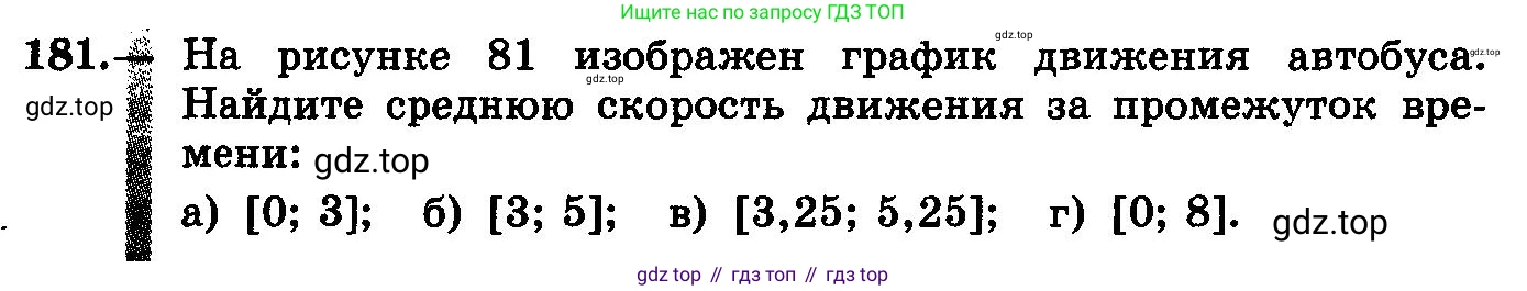 ГДЗ Алгебра, 10-11 класс Учебник, авторы: Колмогоров Андрей Николаевич, Абрамов Александр Михайлович, Дудницын Юрий Павлович, издательство Просвещение, Москва, 2008, зелёного цвета, страница 100, номер 181, Условие