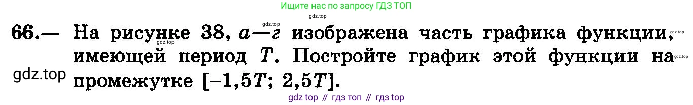 ГДЗ Алгебра, 10-11 класс Учебник, авторы: Колмогоров Андрей Николаевич, Абрамов Александр Михайлович, Дудницын Юрий Павлович, издательство Просвещение, Москва, 2008, зелёного цвета, страница 39, номер 66, Условие