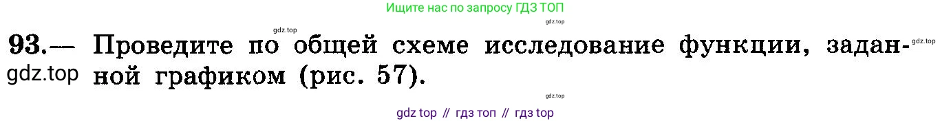 ГДЗ Алгебра, 10-11 класс Учебник, авторы: Колмогоров Андрей Николаевич, Абрамов Александр Михайлович, Дудницын Юрий Павлович, издательство Просвещение, Москва, 2008, зелёного цвета, страница 54, номер 93, Условие