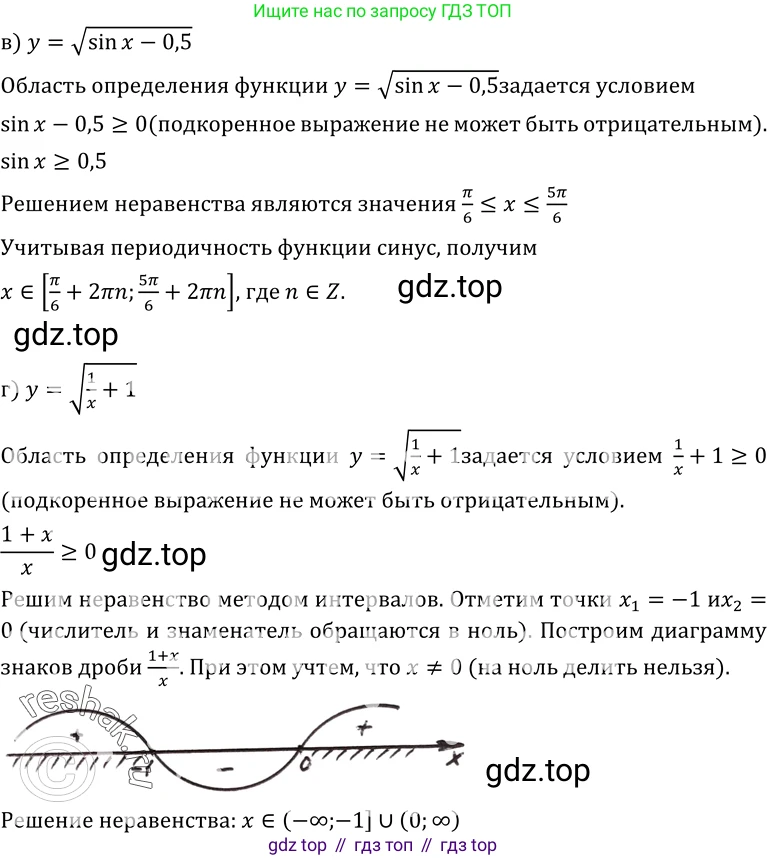 ГДЗ Алгебра, 10-11 класс Учебник, авторы: Колмогоров Андрей Николаевич, Абрамов Александр Михайлович, Дудницын Юрий Павлович, издательство Просвещение, Москва, 2008, зелёного цвета, страница 120, номер 226, Решение 1 (продолжение 2)