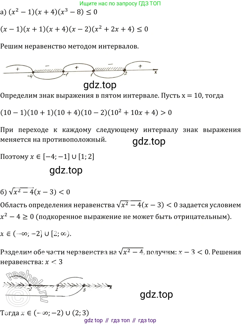 ГДЗ Алгебра, 10-11 класс Учебник, авторы: Колмогоров Андрей Николаевич, Абрамов Александр Михайлович, Дудницын Юрий Павлович, издательство Просвещение, Москва, 2008, зелёного цвета, страница 129, номер 249, Решение 1