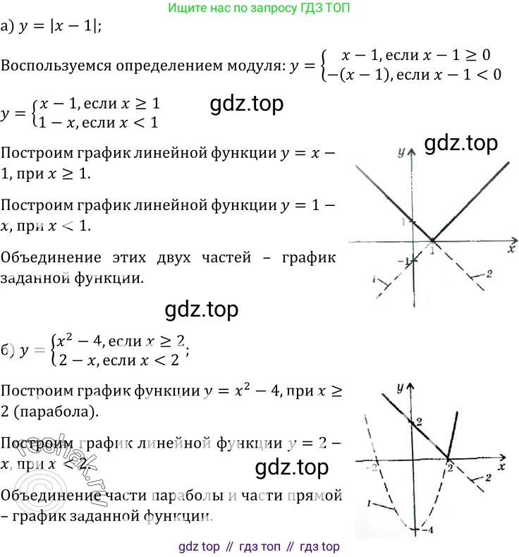ГДЗ Алгебра, 10-11 класс Учебник, авторы: Колмогоров Андрей Николаевич, Абрамов Александр Михайлович, Дудницын Юрий Павлович, издательство Просвещение, Москва, 2008, зелёного цвета, страница 31, номер 55, Решение 1