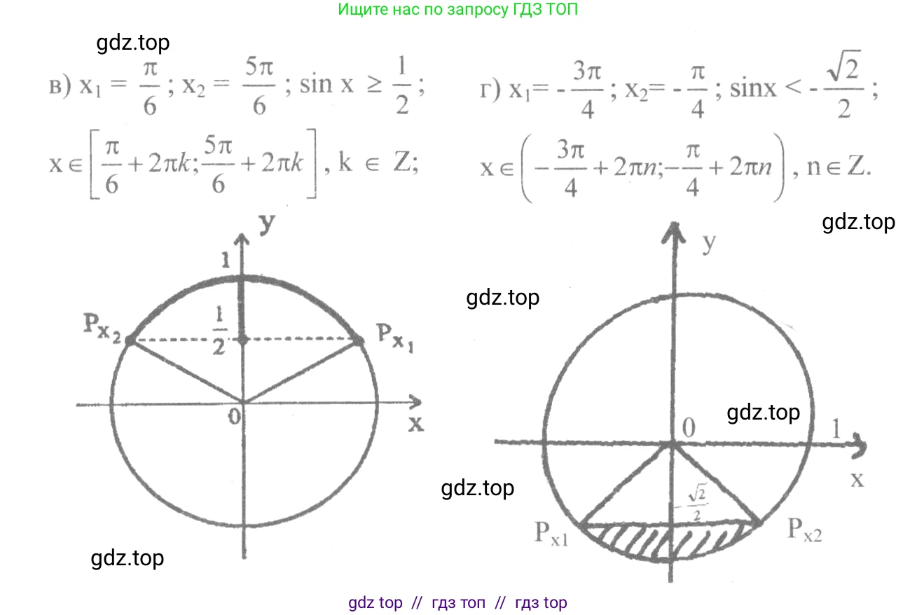 Алгебра, 10-11 класс Учебник, авторы: Колмогоров Андрей Николаевич, Абрамов Александр Михайлович, Дудницын Юрий Павлович, издательство Просвещение, Москва, 2008, зелёного цвета, страница 80, номер 154, Решение 2 (продолжение 2)