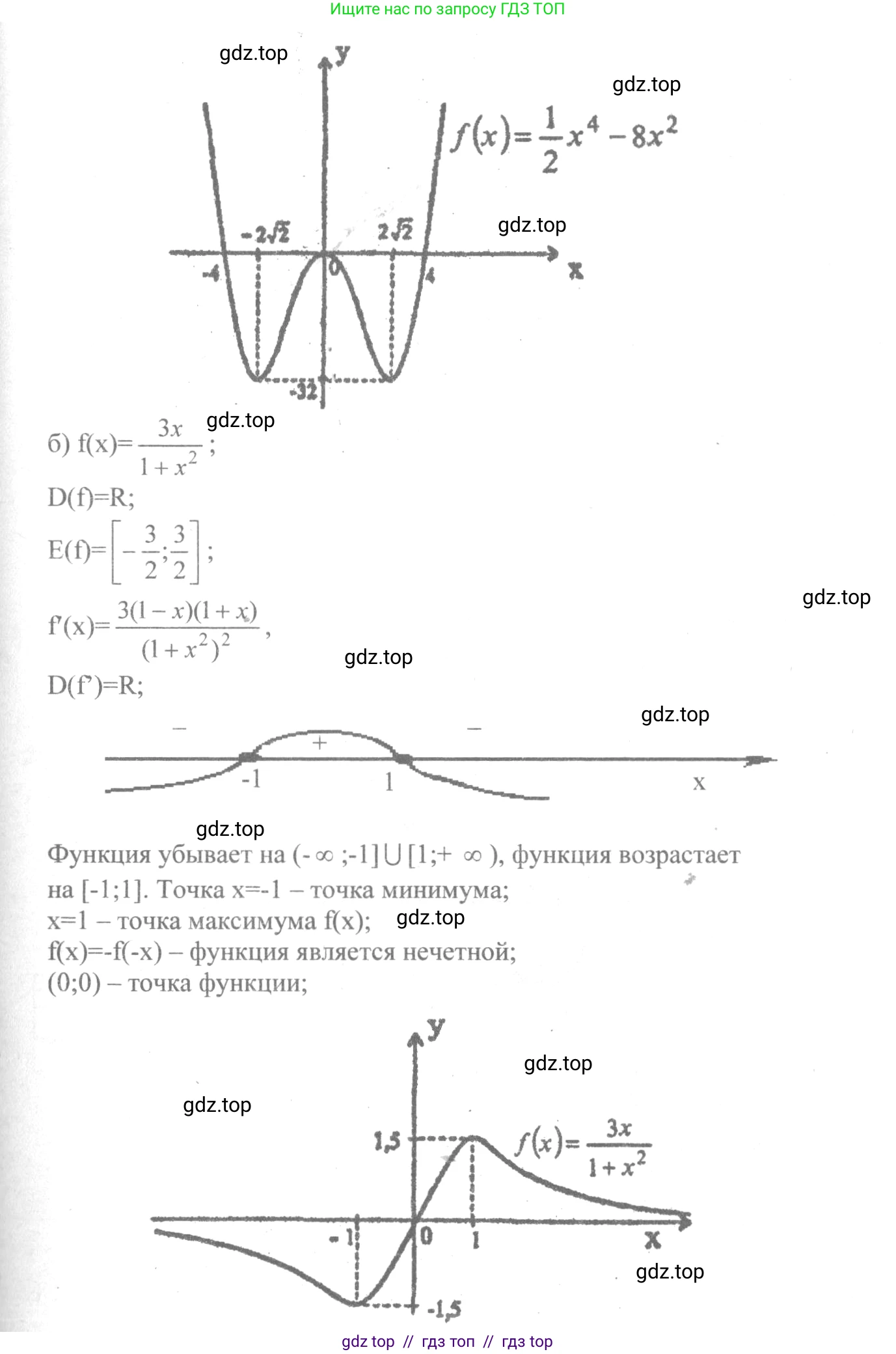 Алгебра, 10-11 класс Учебник, авторы: Колмогоров Андрей Николаевич, Абрамов Александр Михайлович, Дудницын Юрий Павлович, издательство Просвещение, Москва, 2008, зелёного цвета, страница 151, номер 295, Решение 2 (продолжение 2)