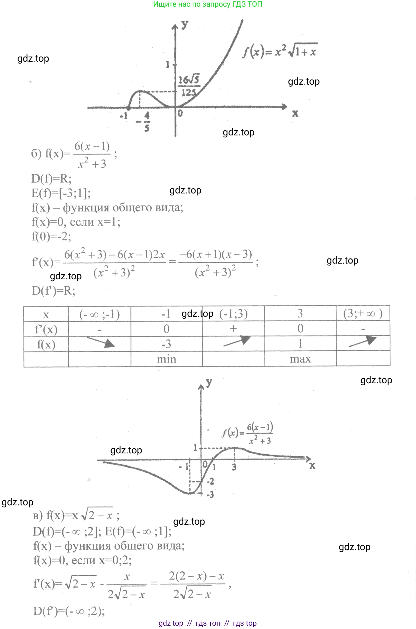 Алгебра, 10-11 класс Учебник, авторы: Колмогоров Андрей Николаевич, Абрамов Александр Михайлович, Дудницын Юрий Павлович, издательство Просвещение, Москва, 2008, зелёного цвета, страница 154, номер 301, Решение 2 (продолжение 2)