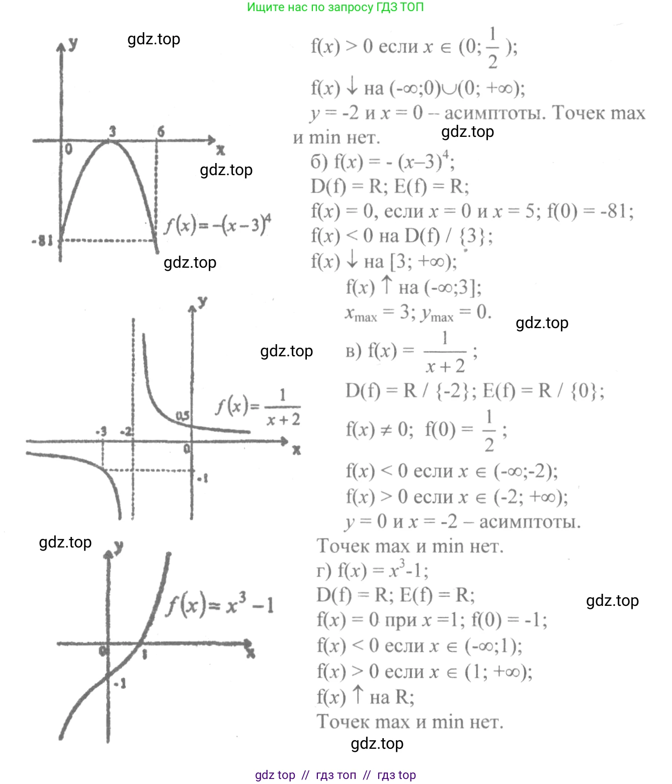Алгебра, 10-11 класс Учебник, авторы: Колмогоров Андрей Николаевич, Абрамов Александр Михайлович, Дудницын Юрий Павлович, издательство Просвещение, Москва, 2008, зелёного цвета, страница 54, номер 96, Решение 2 (продолжение 2)