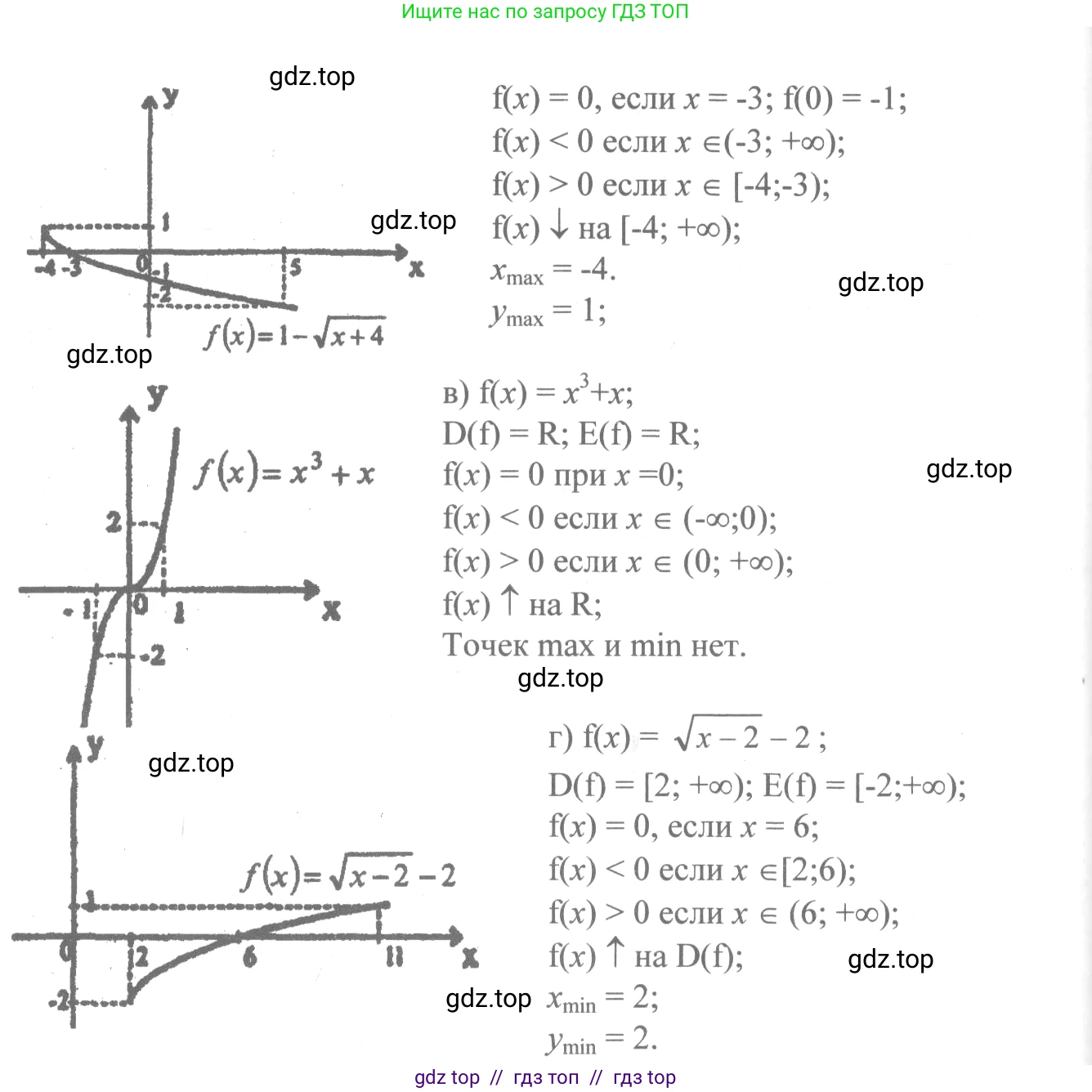 Алгебра, 10-11 класс Учебник, авторы: Колмогоров Андрей Николаевич, Абрамов Александр Михайлович, Дудницын Юрий Павлович, издательство Просвещение, Москва, 2008, зелёного цвета, страница 55, номер 98, Решение 2 (продолжение 2)