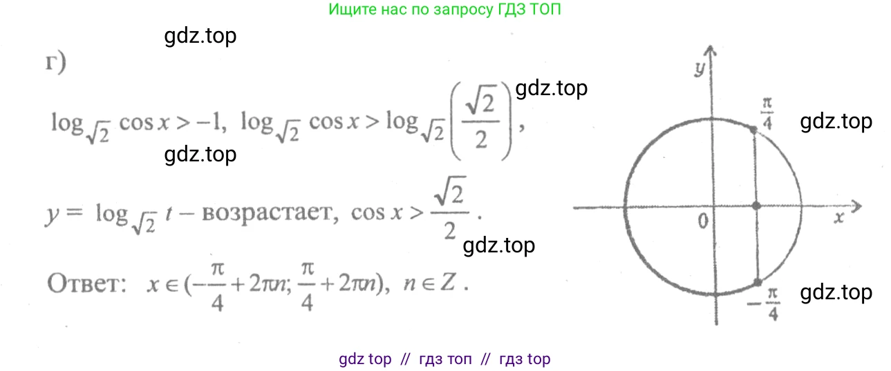 Алгебра, 10-11 класс Учебник, авторы: Колмогоров Андрей Николаевич, Абрамов Александр Михайлович, Дудницын Юрий Павлович, издательство Просвещение, Москва, 2008, зелёного цвета, страница 299, номер 162, Решение 2 (продолжение 2)