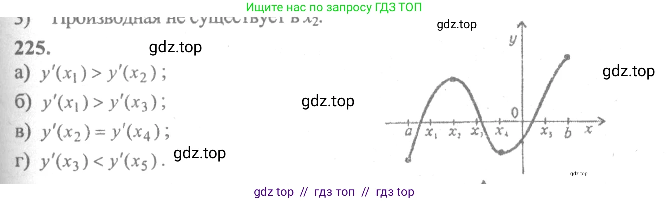 Алгебра, 10-11 класс Учебник, авторы: Колмогоров Андрей Николаевич, Абрамов Александр Михайлович, Дудницын Юрий Павлович, издательство Просвещение, Москва, 2008, зелёного цвета, страница 308, номер 225, Решение 2