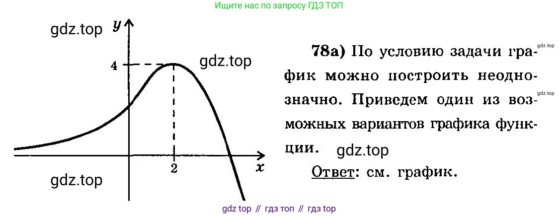 ГДЗ Алгебра, 10-11 класс Учебник, авторы: Колмогоров Андрей Николаевич, Абрамов Александр Михайлович, Дудницын Юрий Павлович, издательство Просвещение, Москва, 2008, зелёного цвета, страница 46, номер 78, Решение 3