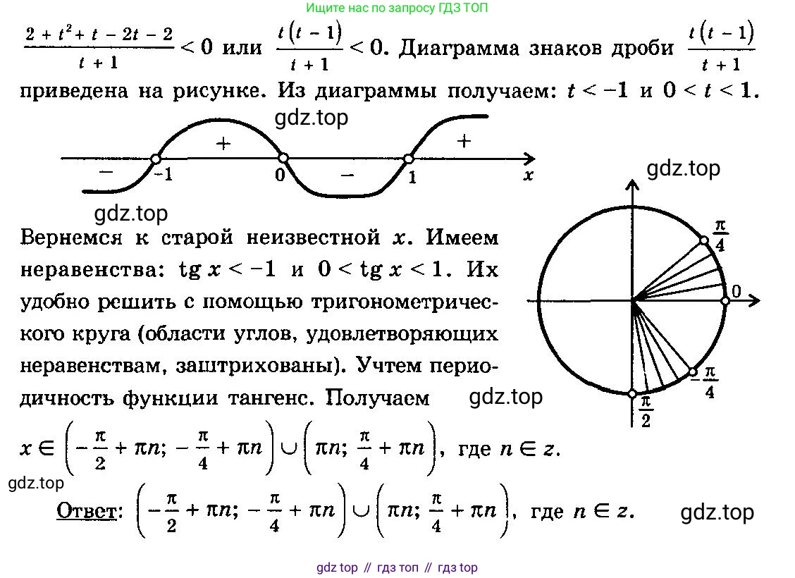 ГДЗ Алгебра, 10-11 класс Учебник, авторы: Колмогоров Андрей Николаевич, Абрамов Александр Михайлович, Дудницын Юрий Павлович, издательство Просвещение, Москва, 2008, зелёного цвета, страница 334, номер 177, Решение 3 (продолжение 2)