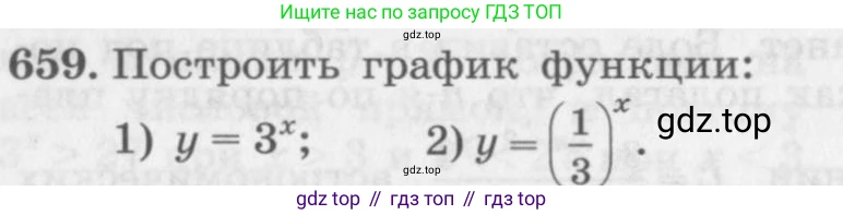 ГДЗ Алгебра, 10 класс Учебник, авторы: Колягин Юрий Михайлович, Ткачева Мария Владимировна, Федорова Надежда Евгеньевна, Шабунин Михаил Иванович, издательство Просвещение, Москва, 2014, голубого цвета, страница 224, номер 659, Условие