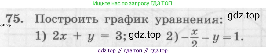 ГДЗ Алгебра, 10 класс Учебник, авторы: Колягин Юрий Михайлович, Ткачева Мария Владимировна, Федорова Надежда Евгеньевна, Шабунин Михаил Иванович, издательство Просвещение, Москва, 2014, голубого цвета, страница 30, номер 75, Условие