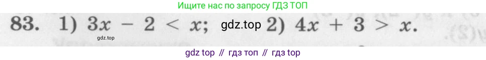 ГДЗ Алгебра, 10 класс Учебник, авторы: Колягин Юрий Михайлович, Ткачева Мария Владимировна, Федорова Надежда Евгеньевна, Шабунин Михаил Иванович, издательство Просвещение, Москва, 2014, голубого цвета, страница 30, номер 83, Условие