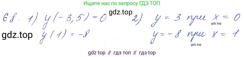 ГДЗ Алгебра, 10 класс Учебник, авторы: Колягин Юрий Михайлович, Ткачева Мария Владимировна, Федорова Надежда Евгеньевна, Шабунин Михаил Иванович, издательство Просвещение, Москва, 2014, голубого цвета, страница 28, номер 68, Решение 2