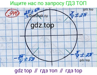 ГДЗ Алгебра, 10 класс Учебник, авторы: Колягин Юрий Михайлович, Ткачева Мария Владимировна, Федорова Надежда Евгеньевна, Шабунин Михаил Иванович, издательство Просвещение, Москва, 2014, голубого цвета, страница 279, номер 940, Решение 3