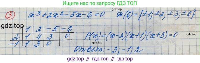 ГДЗ Алгебра, 10 класс Учебник, авторы: Колягин Юрий Михайлович, Ткачева Мария Владимировна, Федорова Надежда Евгеньевна, Шабунин Михаил Иванович, издательство Просвещение, Москва, 2014, голубого цвета, страница 133, номер 3, Решение 3