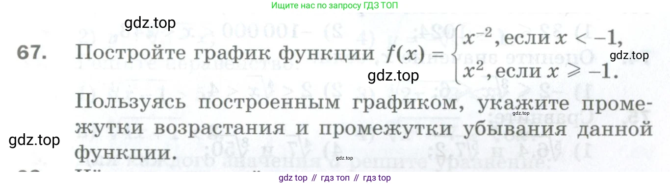 ГДЗ Алгебра, 10 класс Дидактические материалы, авторы: Мерзляк Аркадий Григорьевич, Полонский Виталий Борисович, Рябинович Ефим Михайлович, Якир Михаил Семёнович, издательство Просвещение, Москва, 2020, страница 67, номер 67, Условие