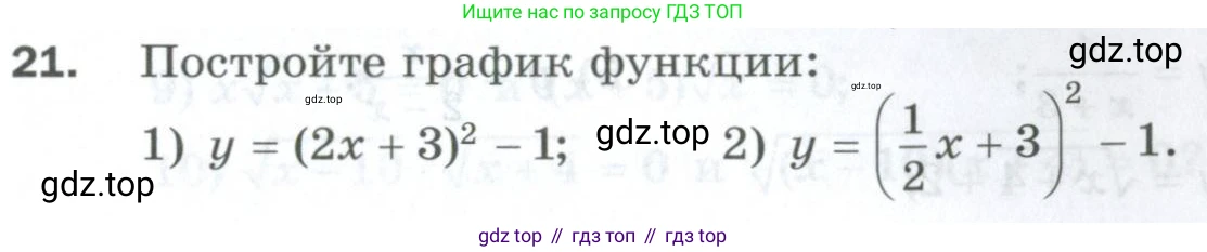 ГДЗ Алгебра, 10 класс Дидактические материалы, авторы: Мерзляк Аркадий Григорьевич, Полонский Виталий Борисович, Рябинович Ефим Михайлович, Якир Михаил Семёнович, издательство Просвещение, Москва, 2020, страница 111, номер 21, Условие