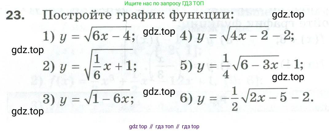 ГДЗ Алгебра, 10 класс Дидактические материалы, авторы: Мерзляк Аркадий Григорьевич, Полонский Виталий Борисович, Рябинович Ефим Михайлович, Якир Михаил Семёнович, издательство Просвещение, Москва, 2020, страница 112, номер 23, Условие