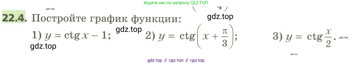 ГДЗ Алгебра, 10 класс Учебник, авторы: Мерзляк Аркадий Григорьевич, Номировский Дмитрий Анатольевич, Поляков Виталий Михайлович, издательство Вентана-граф, Москва, 2017, розового цвета, страница 168, номер 22.4, Условие
