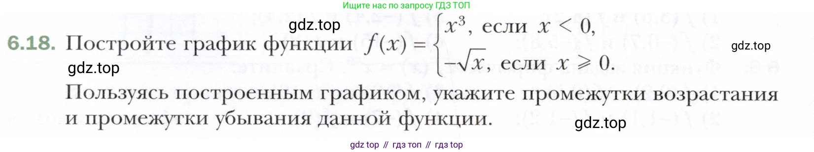 ГДЗ Алгебра, 10 класс Учебник, авторы: Мерзляк Аркадий Григорьевич, Номировский Дмитрий Анатольевич, Полонский Виталий Борисович, Якир Михаил Семёнович, издательство Просвещение, Москва, 2021, страница 54, номер 6.18, Условие