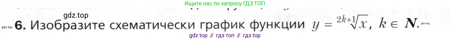 ГДЗ Алгебра, 10 класс Учебник, авторы: Мерзляк Аркадий Григорьевич, Номировский Дмитрий Анатольевич, Полонский Виталий Борисович, Якир Михаил Семёнович, издательство Просвещение, Москва, 2021, страница 67, номер 6, Условие