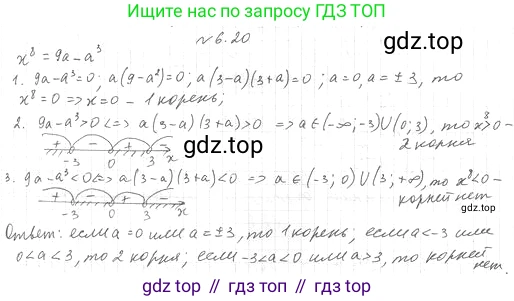 ГДЗ Алгебра, 10 класс Учебник, авторы: Мерзляк Аркадий Григорьевич, Номировский Дмитрий Анатольевич, Полонский Виталий Борисович, Якир Михаил Семёнович, издательство Просвещение, Москва, 2021, страница 55, номер 6.20, Решение 4