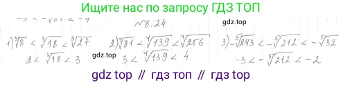 ГДЗ Алгебра, 10 класс Учебник, авторы: Мерзляк Аркадий Григорьевич, Номировский Дмитрий Анатольевич, Полонский Виталий Борисович, Якир Михаил Семёнович, издательство Просвещение, Москва, 2021, страница 69, номер 8.24, Решение 4