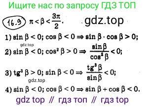 ГДЗ Алгебра, 10 класс Учебник, авторы: Мерзляк Аркадий Григорьевич, Номировский Дмитрий Анатольевич, Полонский Виталий Борисович, Якир Михаил Семёнович, издательство Просвещение, Москва, 2021, страница 128, номер 16.9, Решение 4