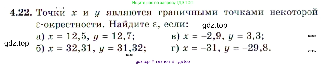 ГДЗ Алгебра, 10 класс Учебник, авторы: Мордкович Александр Григорьевич, Семенов Павел Владимирович, Денищева Лариса Олеговна, Звавич Леонид Исаакович, Корешкова Т А, Мишустина Татьяна Николаевна, Рязановский А Р, издательство Мнемозина, Москва, 2019, Часть 2, страница 35, номер 4.22, Условие