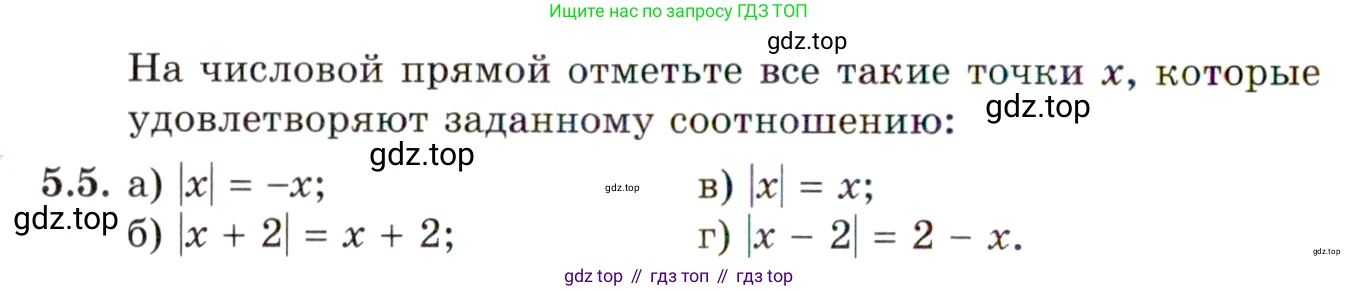 ГДЗ Алгебра, 10 класс Учебник, авторы: Мордкович Александр Григорьевич, Семенов Павел Владимирович, Денищева Лариса Олеговна, Звавич Леонид Исаакович, Корешкова Т А, Мишустина Татьяна Николаевна, Рязановский А Р, издательство Мнемозина, Москва, 2019, Часть 2, страница 36, номер 5.5, Условие