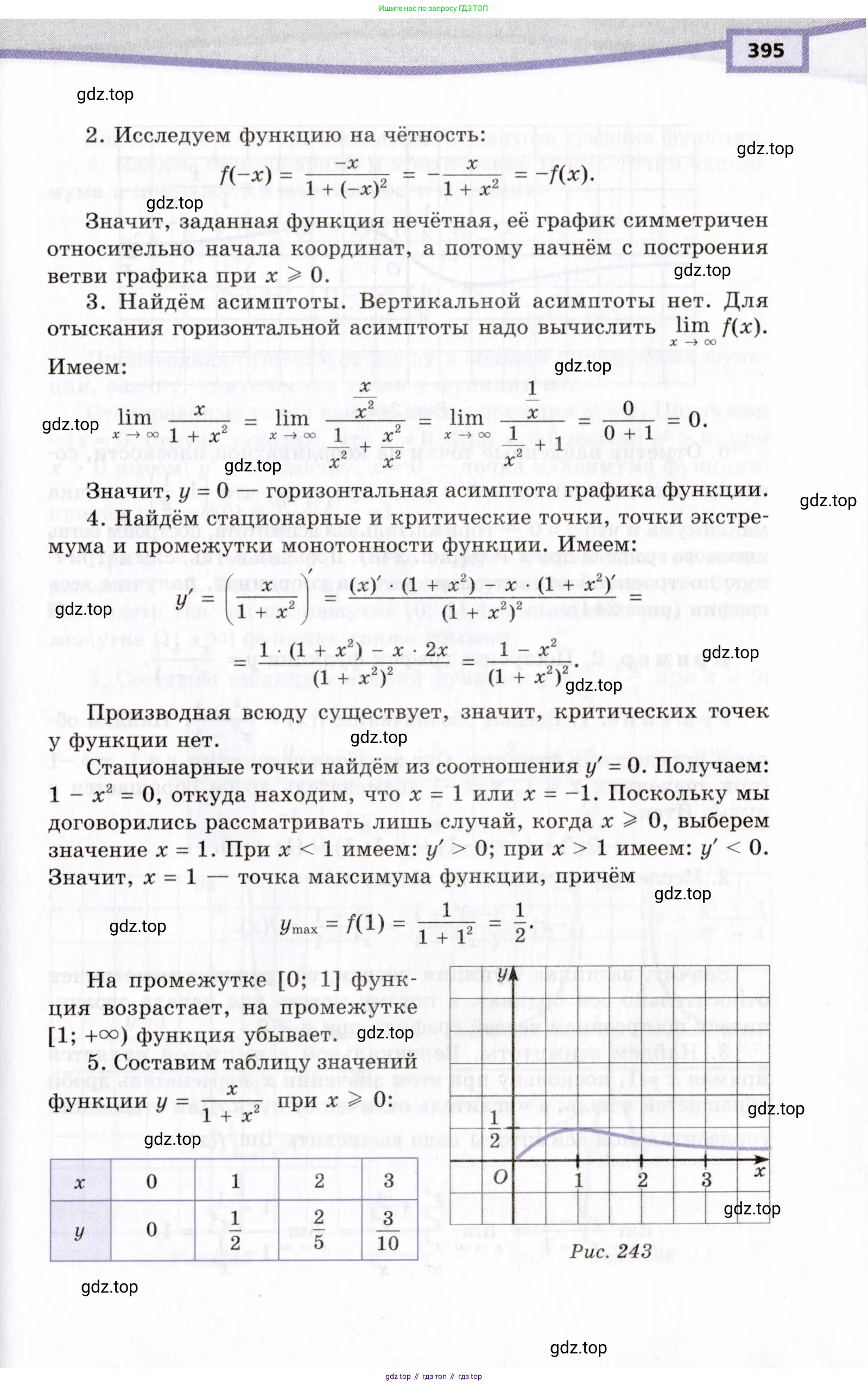 Алгебра, 10 класс Учебник, авторы: Мордкович Александр Григорьевич, Семенов Павел Владимирович, Денищева Лариса Олеговна, Звавич Леонид Исаакович, Корешкова Т А, Мишустина Татьяна Николаевна, Рязановский А Р, издательство Мнемозина, Москва, 2019, страница 395